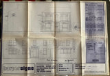 The Oxbridge, Darlington, signed original VAUX plans
