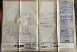 The Red Lion, Chester-Le-Street, signed original VAUX plans