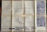 The Red Rose, Middlesborough, signed original VAUX plans
