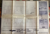 The Royal Tavern, Blyth, signed original VAUX plans