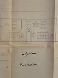 The Rising Sun, New Durham, signed original VAUX plans
