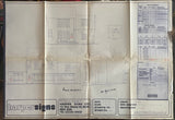 The Victoria, Witton-Le-Wear, Signed original VAUX plans