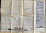 The Vale, Elemore Vale, signed original VAUX plans