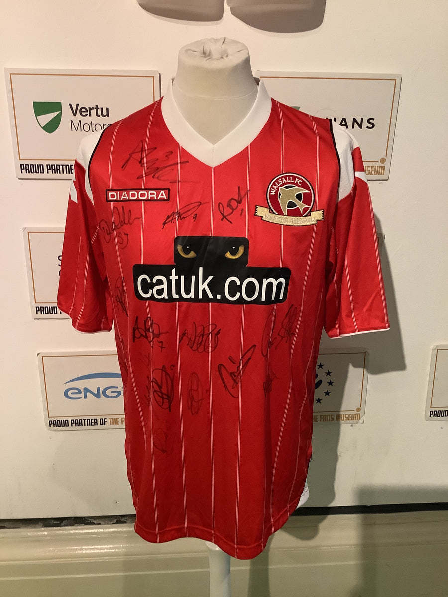 Walsall Fc Goalkeeper Kit Signed Walsall Home Shirt – Fans