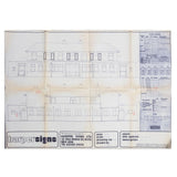 Kenton Bar, Newcastle, original VAUX plans