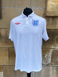 England 2010 Home Shirt Size 44/XL