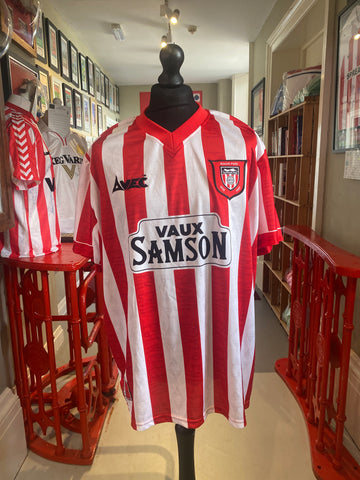 Rare Black Tag Sunderland Home shirt 1996-1997 Season