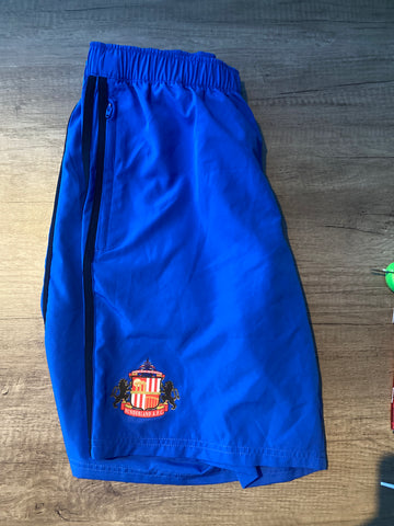 Dark Blue Adidas Shorts with Black Trim