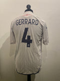 England Home Shirt “Gerrard” 2007/09 Medium