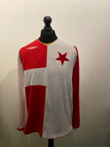 Slavia Praha 2008/09 Large Long Sleeve, Sponsorless