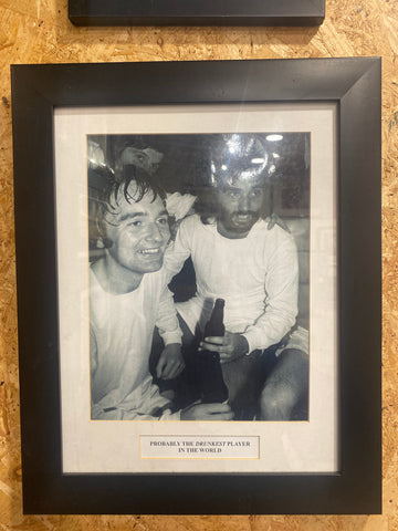 Framed George Best Picture