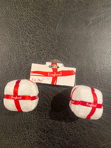 England Hangable Car Dice