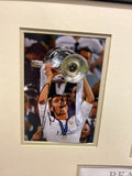 Framed Signed Real Madrid Champions of Europe