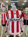 Sunderland AFC Academy Worn Home Shirt Small Long Sleeve 2013/14 Number 12