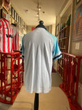 Sunderland White and Turquoise Polo Shirt L