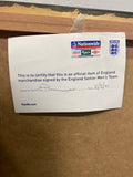 Framed Signed England Shirt