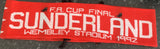 Vintage Sunderland Wembley Fa Cup Final 1992 Scarf