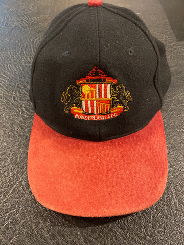Black and Red Sunderland Cap