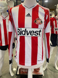 Sunderland AFC Academy Worn Home Shirt Small Long Sleeve 2013/14 Number 3