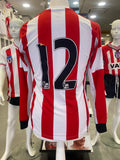 Sunderland AFC Academy Worn Home Shirt Small Long Sleeve 2013/14 Number 12