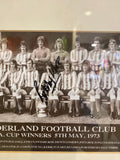 Framed Sunderland Teams Through The Ages Signed Bobby Kerr