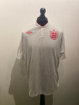 England Home Shirt Size 46 Short Sleeve 2012