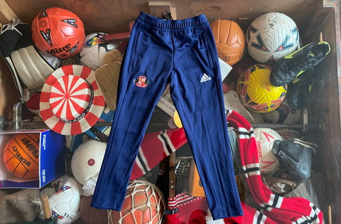 Sunderland navy adidas joggers- Junior sizes