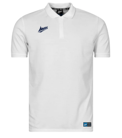Avec Focus Pique Polo - White