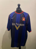 Sunderland AFC Away Shirt Short Sleeve 2008/09 2XL