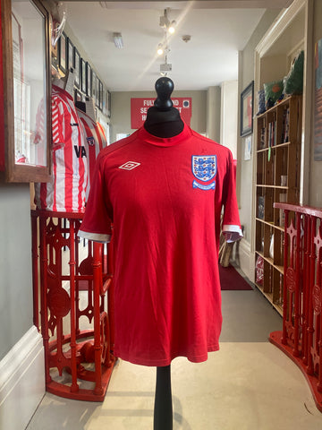 England 2010/11 Away South Africa Shirt Size 44/XL