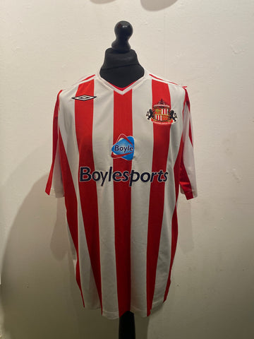 Sunderland AFC Home Shirt Short Sleeve 2007/08 3XL