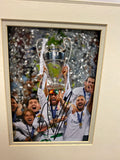 Framed Signed Real Madrid Champions of Europe
