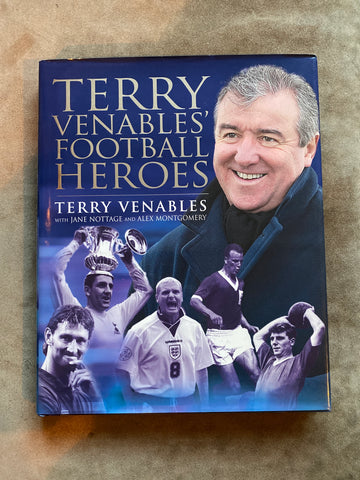 Terry Venables Football Heroes Book