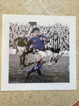 Gary Rowell Hat Trick V Newcastle Signed Print