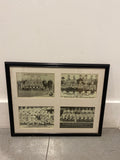 Framed Sunderland Teams Through The Ages Signed Bobby Kerr