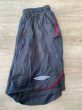 Sunderland Black Umbro Shorts