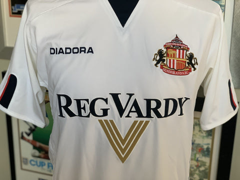 Maillot de foot domicile Sunderland 2004 - 2005 Diadora homme taille M ig93 Maillot de foot domicile Sunderland 2004 - 2005 Diadora homme taille M ig93
