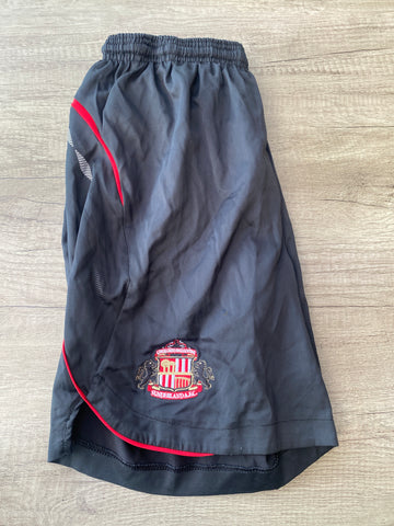 Sunderland Black Umbro Shorts