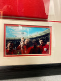 Framed England 1966 Signed Shirt