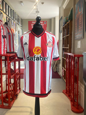 Sunderland 2015/16 home shirt - Large