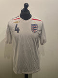 England Home Shirt “Gerrard” 2007/09 Medium