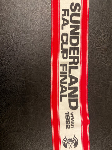 Sunderland Wembley Fa Cup Final 1992 Scarf