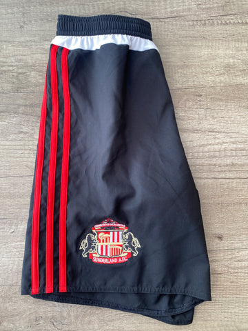 Sunderland Black Adidas Shorts