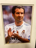 Framed Signed Real Madrid Champions of Europe