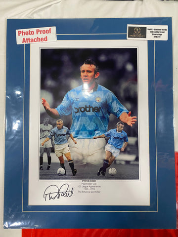 Ready To Frame Signed Peter Reid Collage