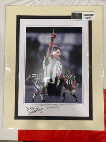 Ready To Frame Signed Peter Beardsley Collage