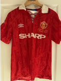 Manchester United Umbro Home Shirt 1992/93 Small