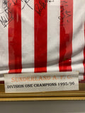 Framed Sunderland Shirt 1995/96 Squad Signed