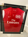 Framed Arsenal 1886-2011 Signed Shirt