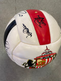 Red and Black Signed Ball